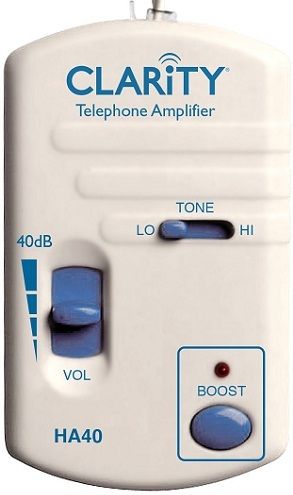 Clarity Portable Telephone Handset Amplifier