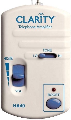 Clarity Portable Telephone Handset Amplifier